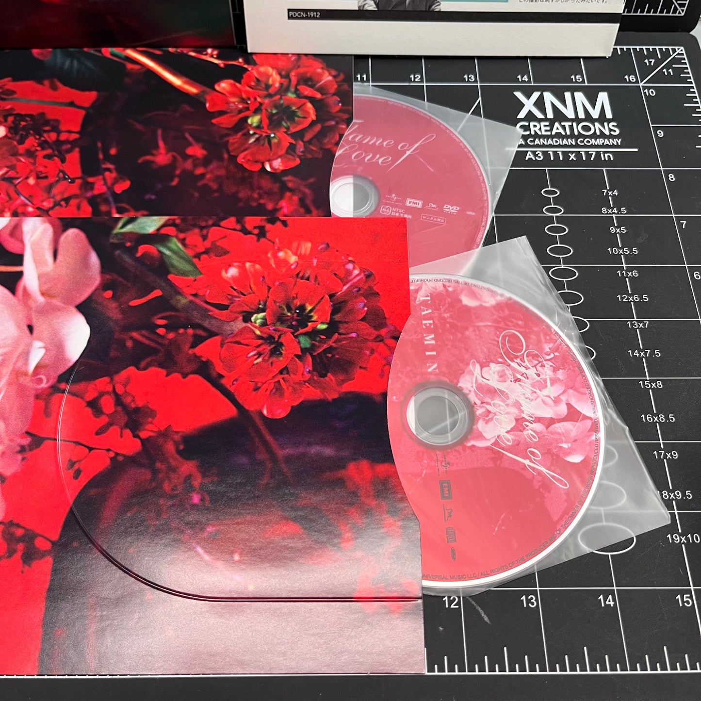 Taemin The 2nd Mini Japanese Album Flame Of Love (FC Limited Edition)