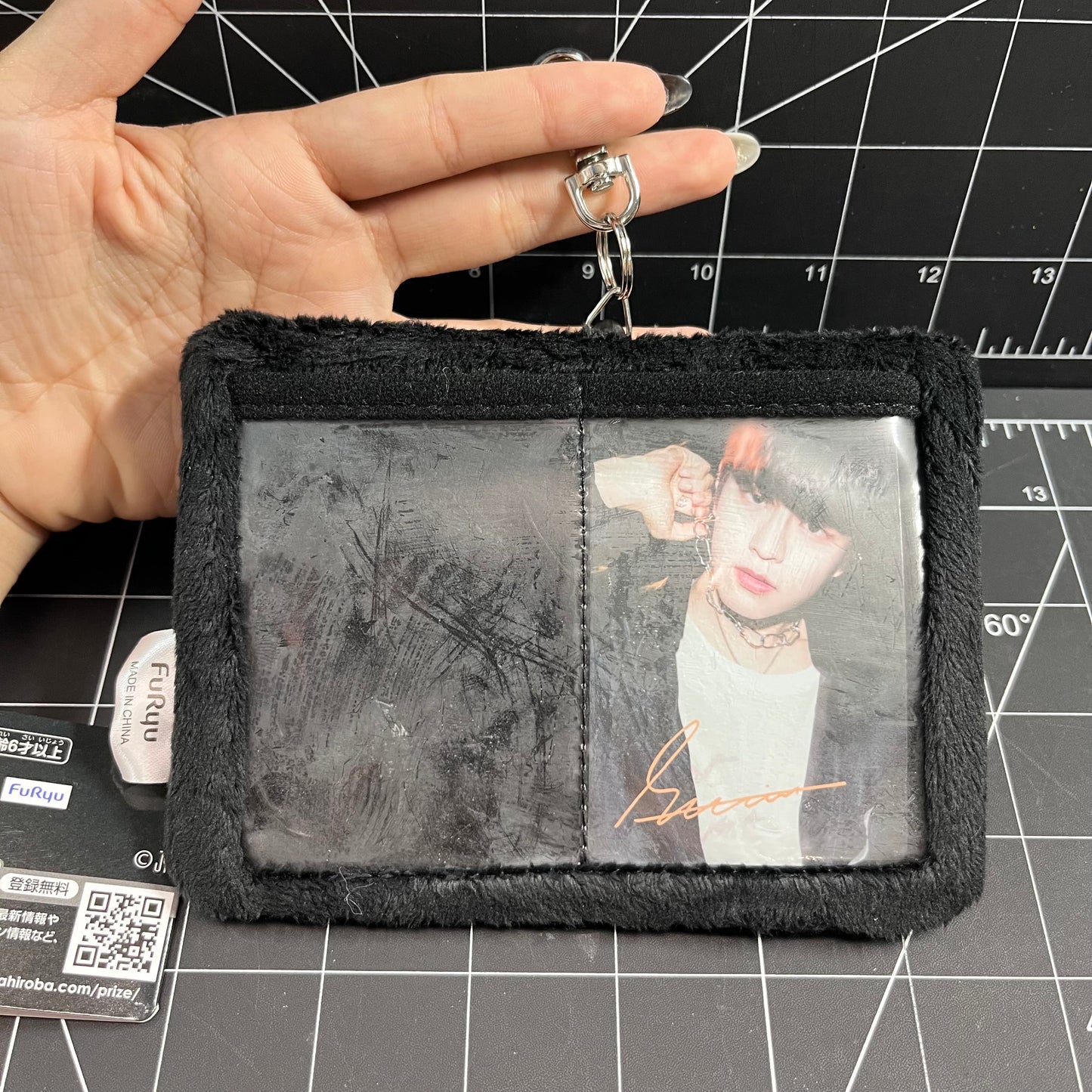 Stray Kids Japan FURYU Merchandise Seungmin Photocard Plush Holder