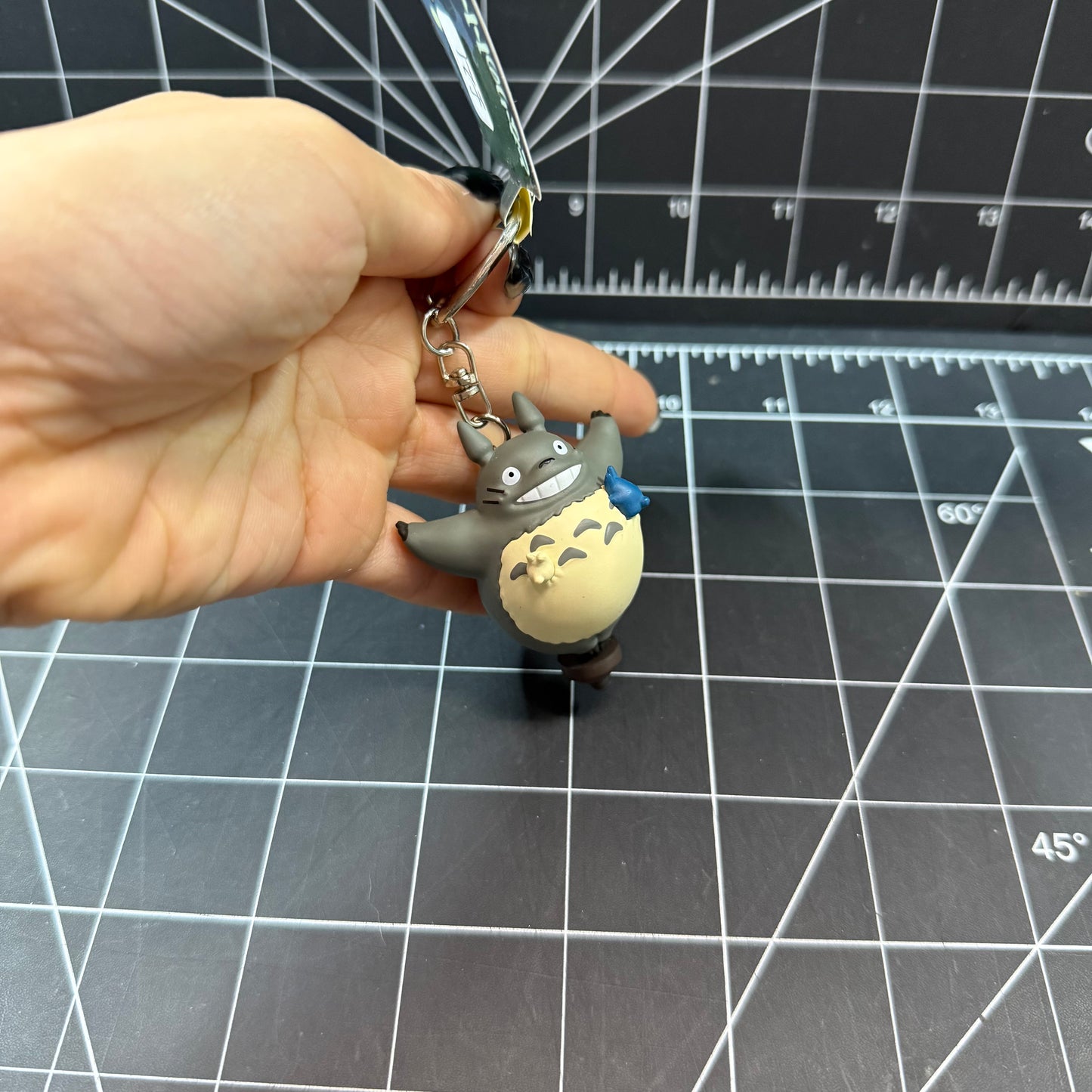 Studio Ghibili My Neighbour Totoro Flying Spinning Top Totoro Keychain