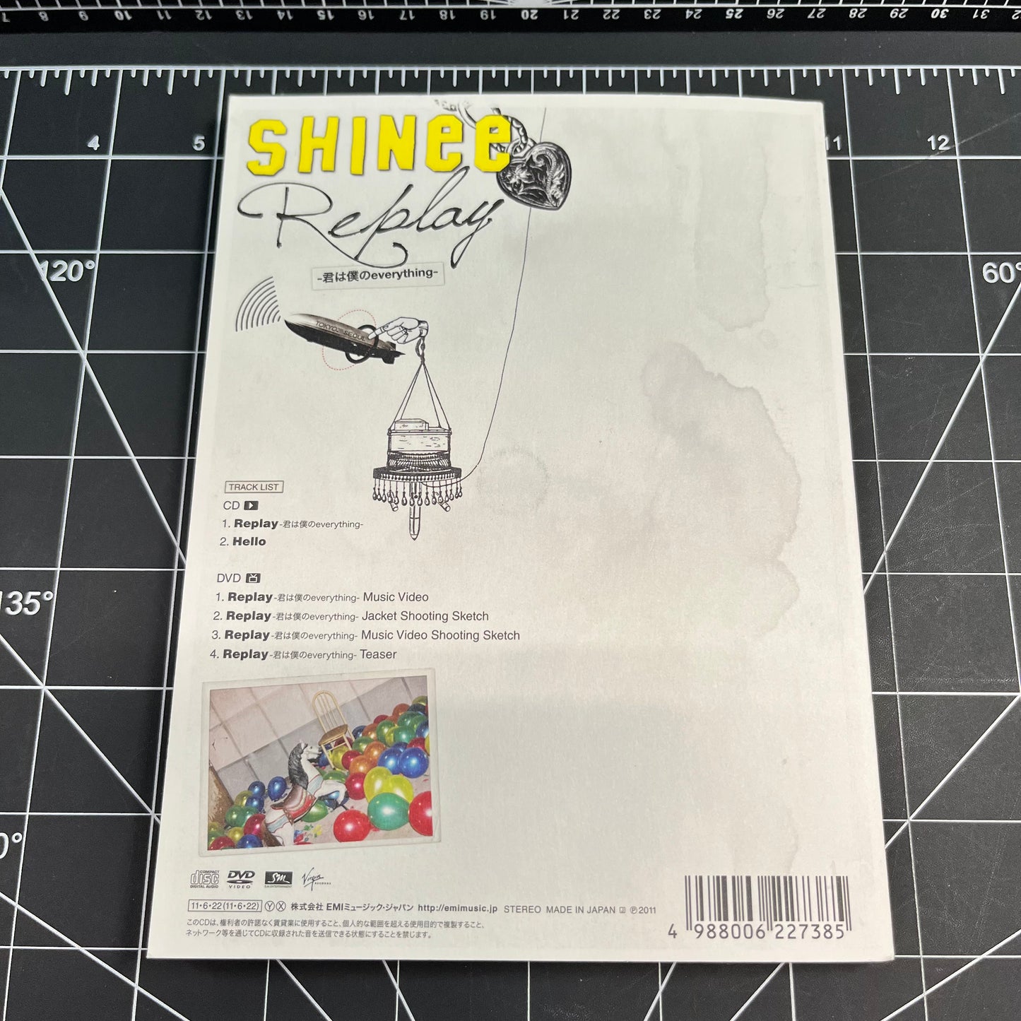 SHINee Replay Japan Album - No Photocard