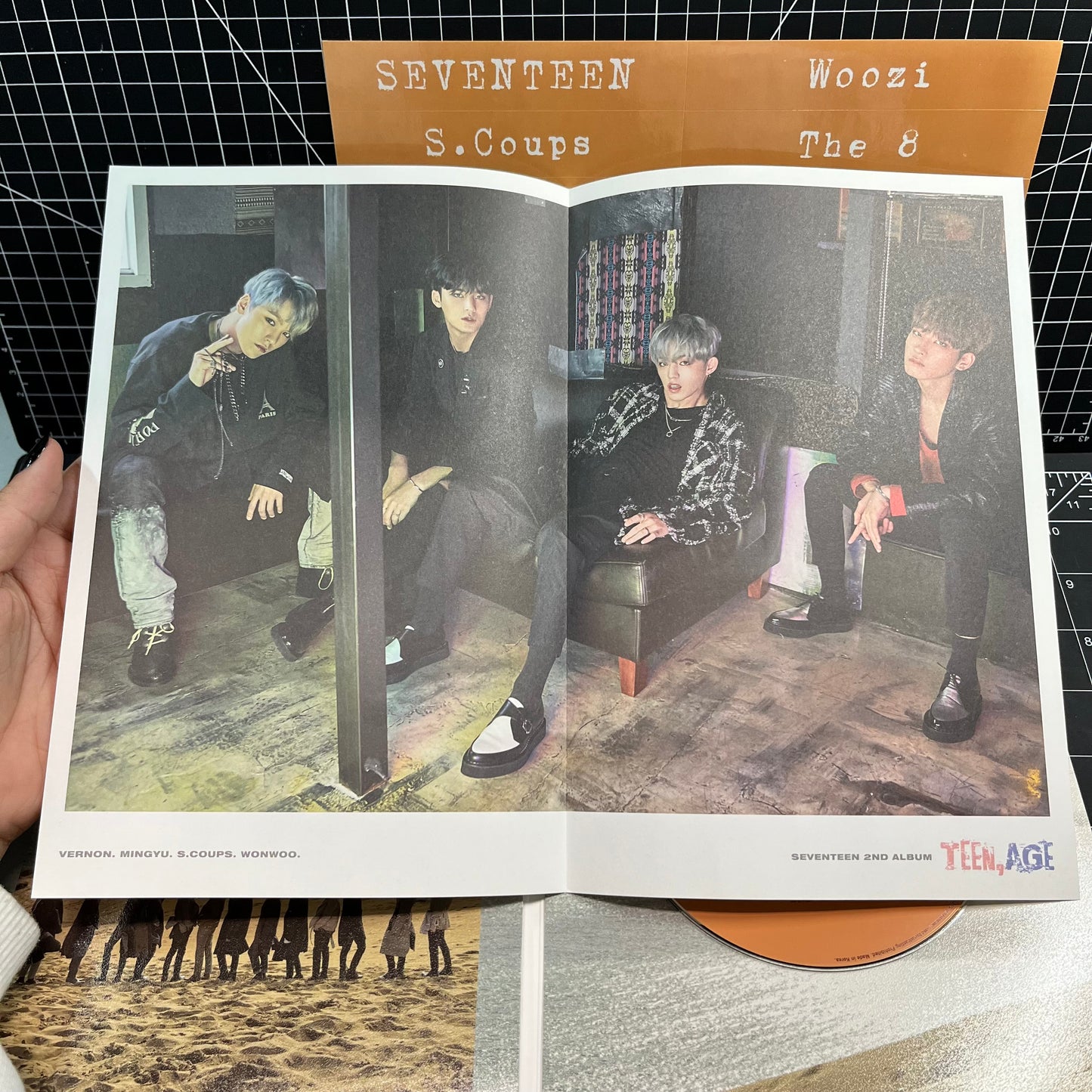 SEVENTEEN The 2nd Album Teen, Age (Orange Ver.) - No Photocard
