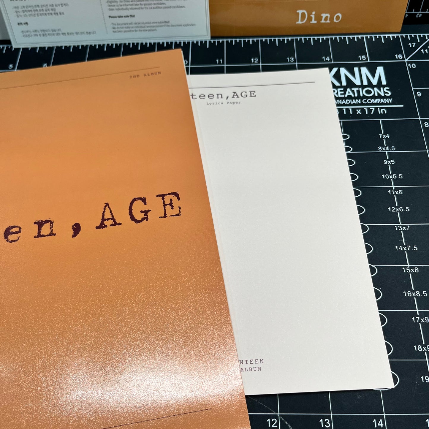 SEVENTEEN The 2nd Album Teen, Age (Orange Ver.) - No Photocard