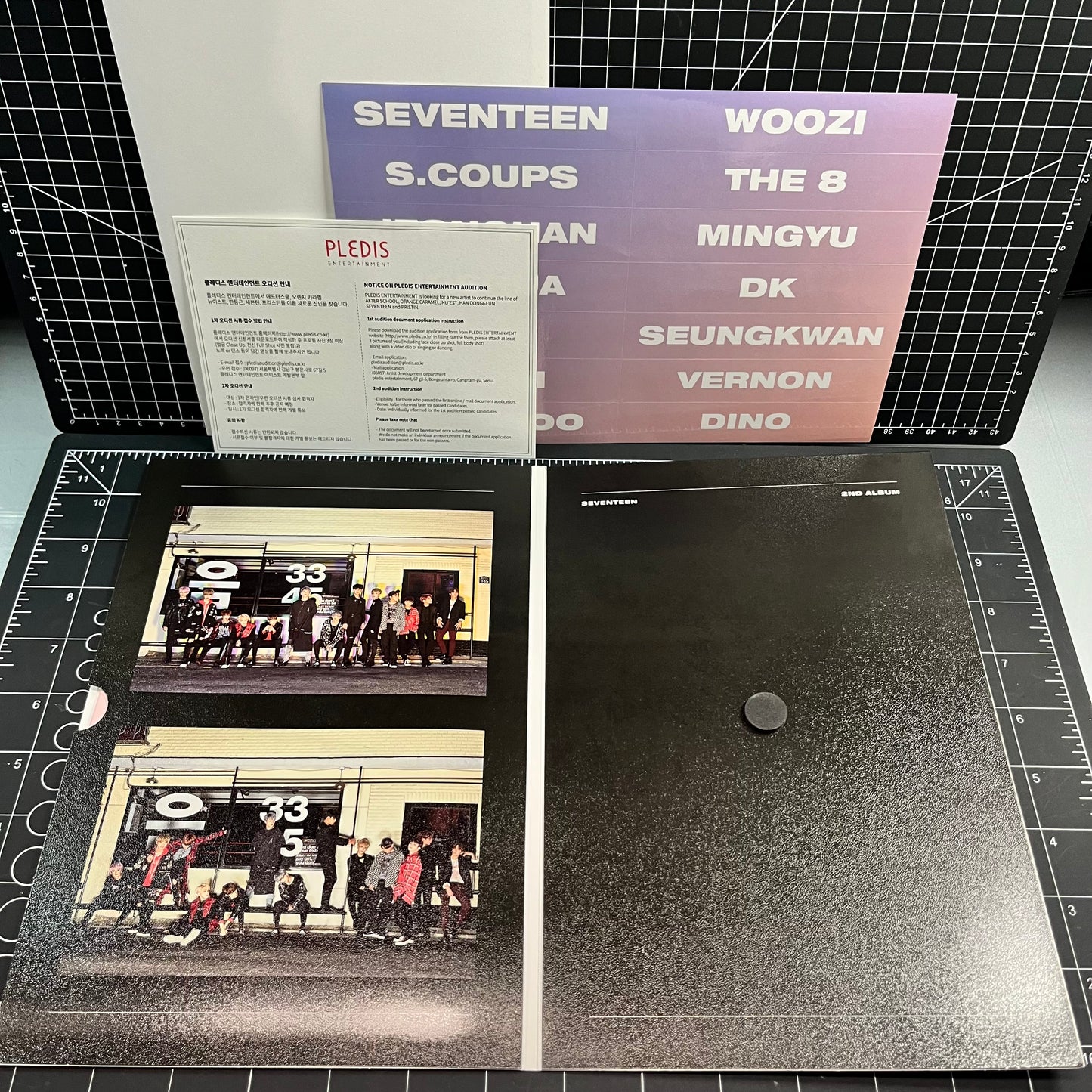 SEVENTEEN The 2nd Album Teen, Age (Black Ver.) - No Photocard