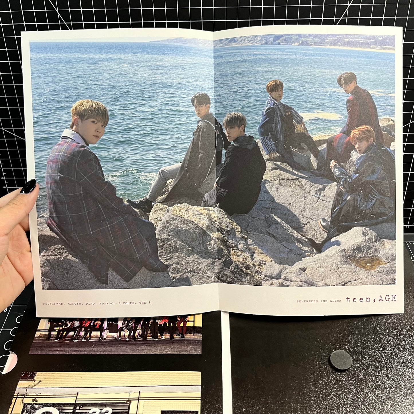 SEVENTEEN The 2nd Album Teen, Age (Black Ver.) - No Photocard