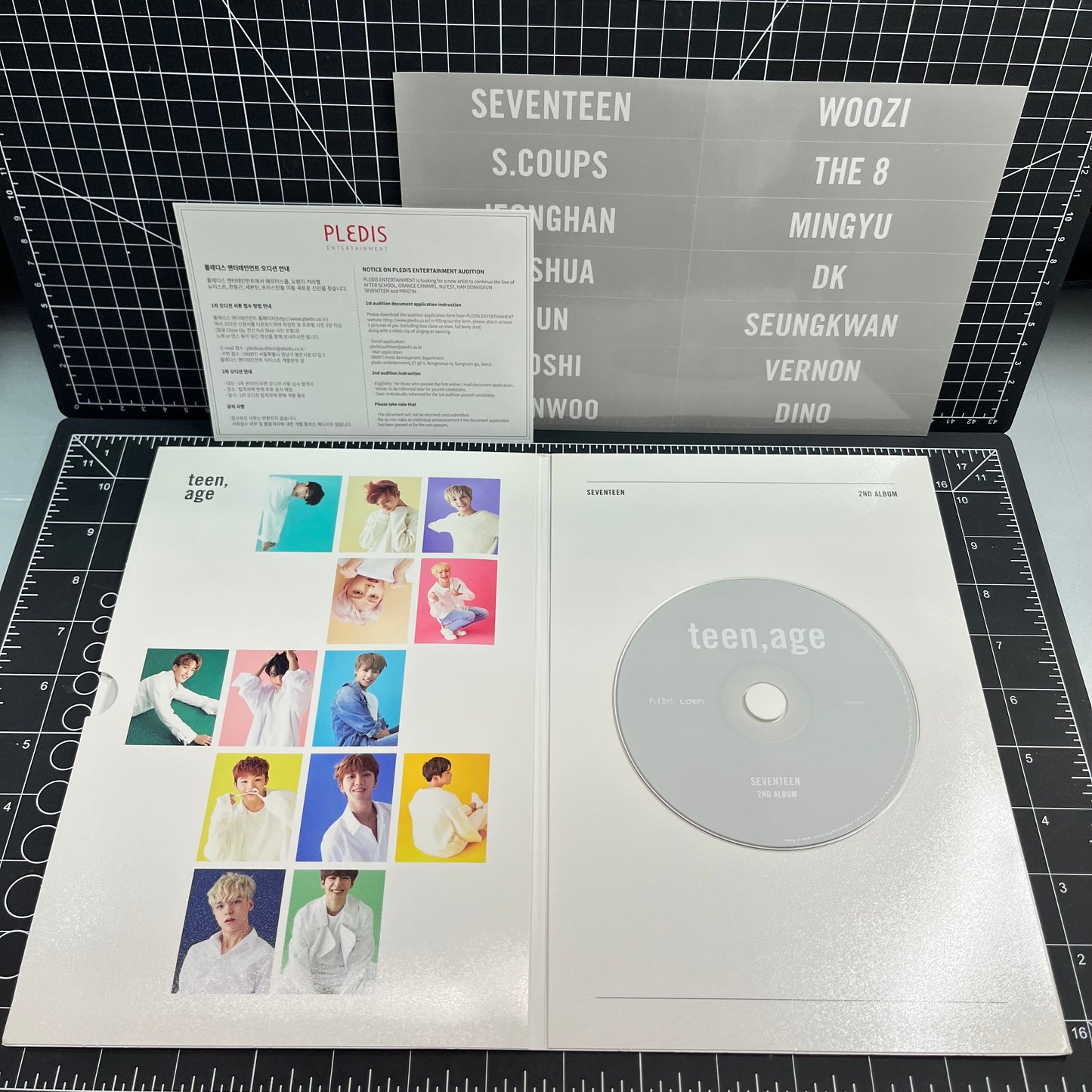 SEVENTEEN The 2nd Album Teen, Age (White Ver.) - No Photocard