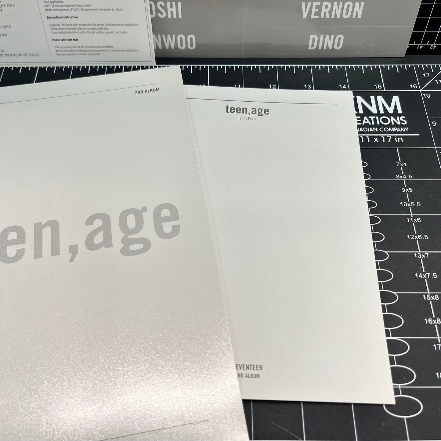 SEVENTEEN The 2nd Album Teen, Age (White Ver.) - No Photocard