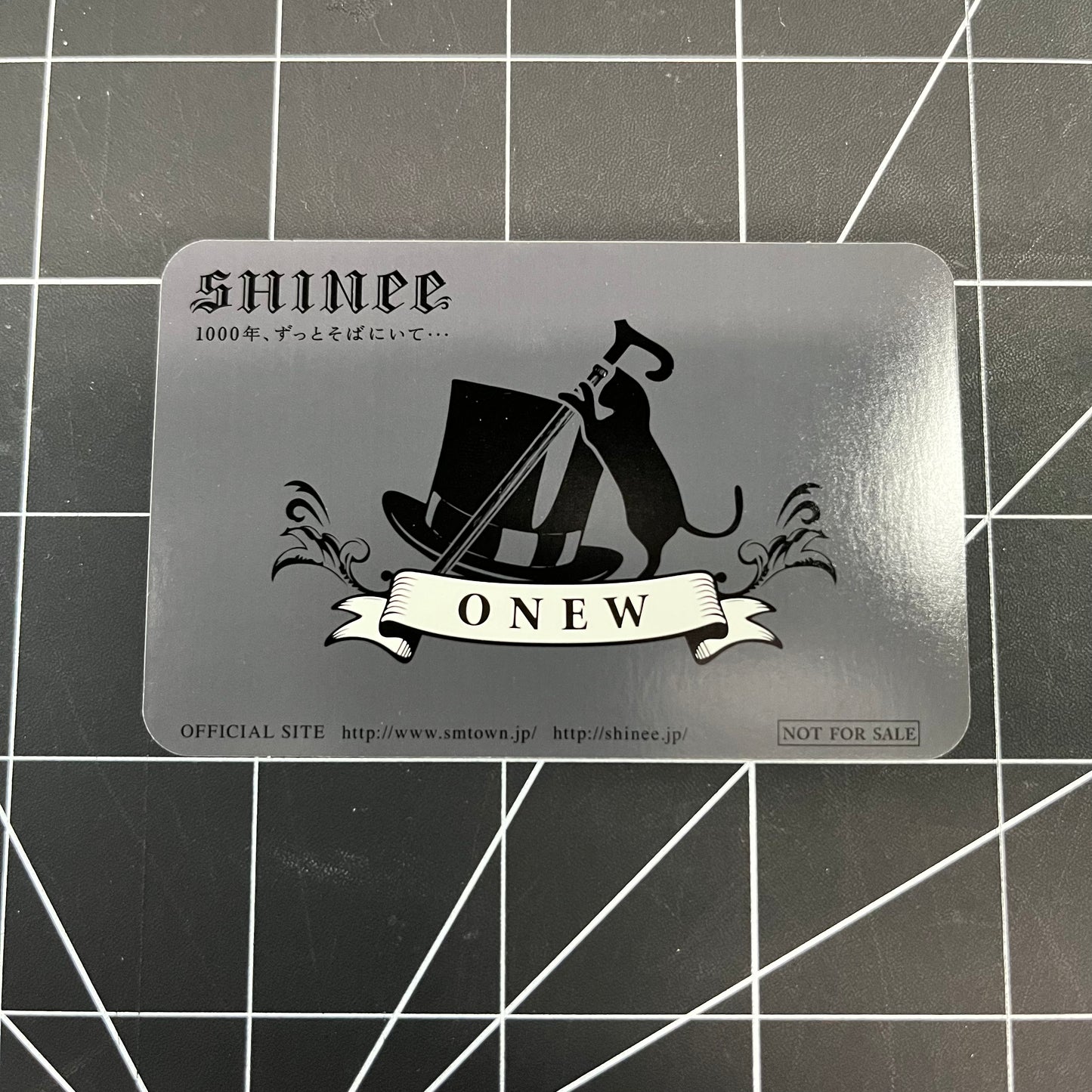 SHINee Japan Album 1000 years by your side - Onew Photocard