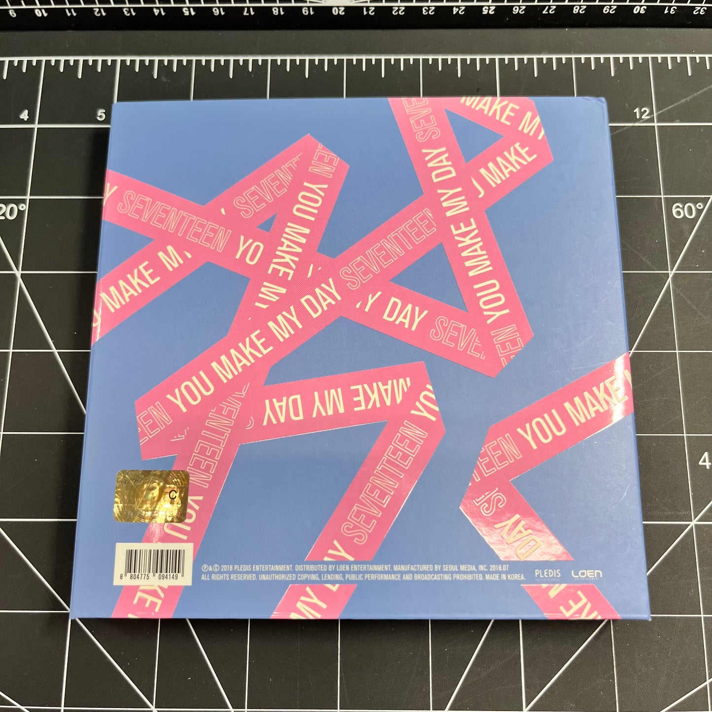 SEVENTEEN The 5th Mini Album YOU MADE MY DAY (Set The Sun Ver.) - No Photocard