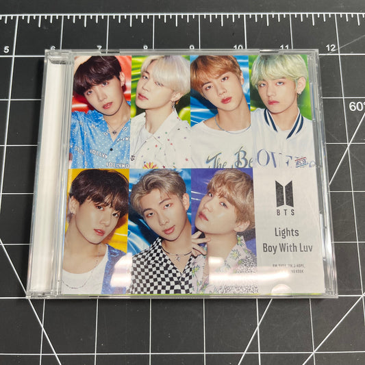 BTS Lights/Boy With Luv Japan CD