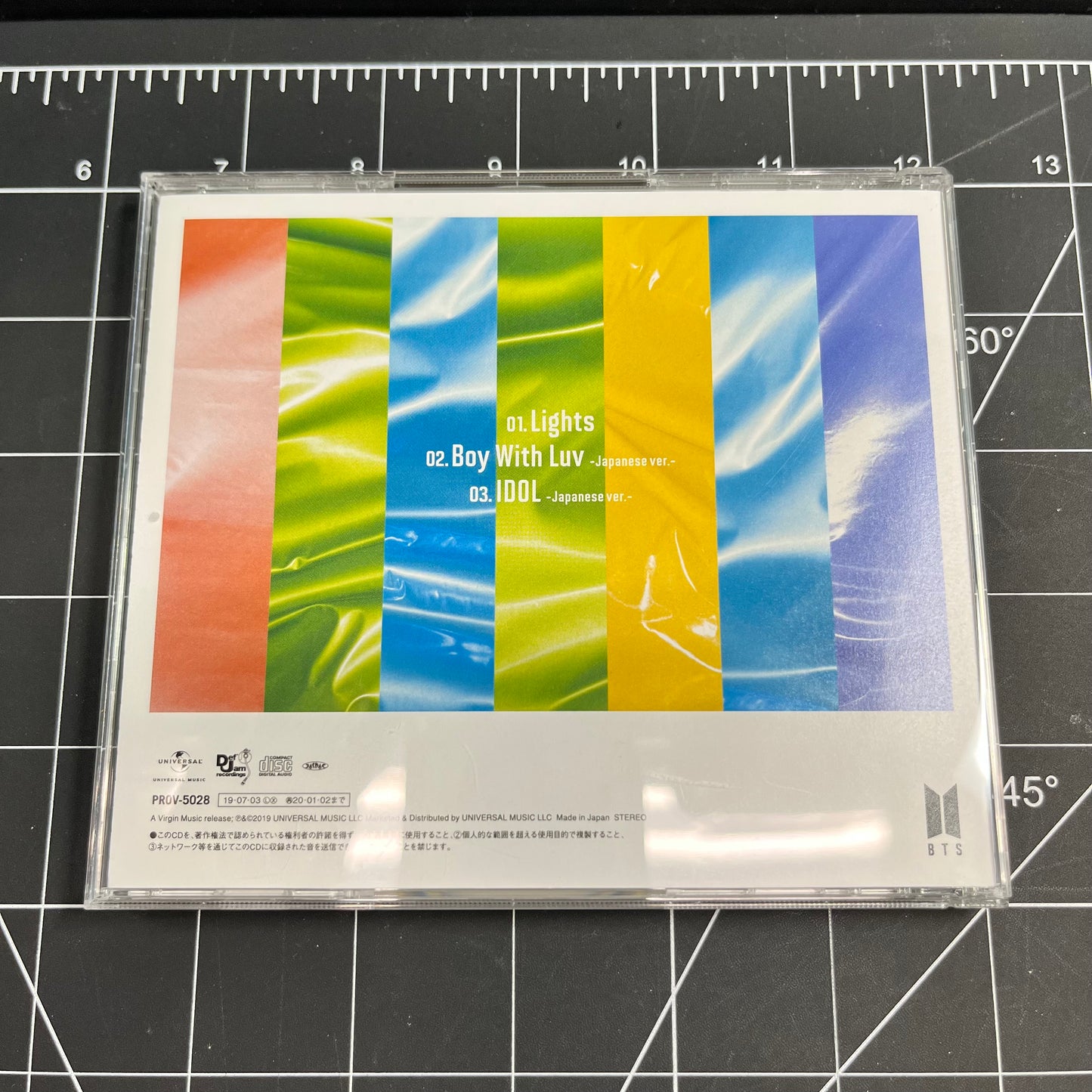 BTS Lights/Boy With Luv Japan CD