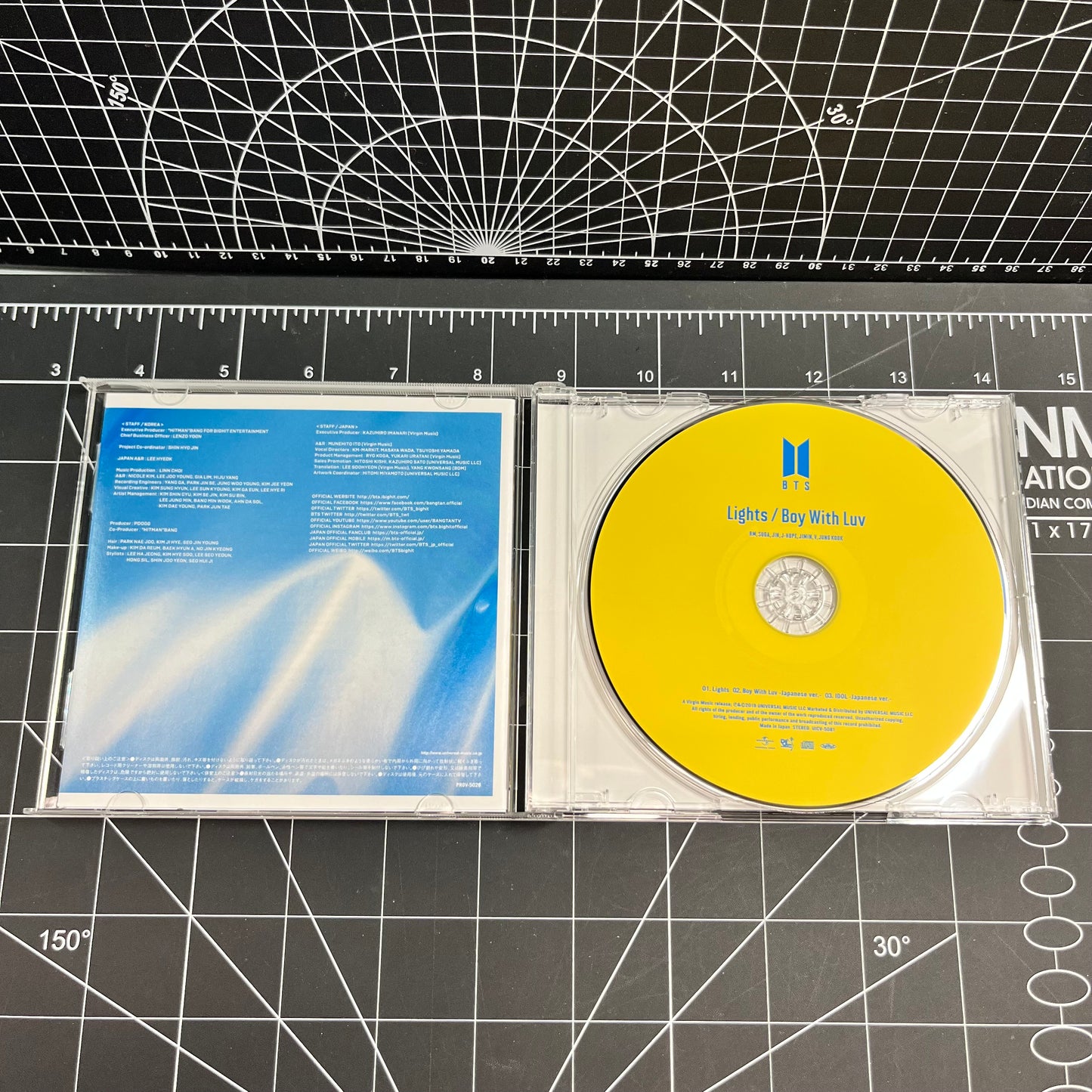 BTS Lights/Boy With Luv Japan CD