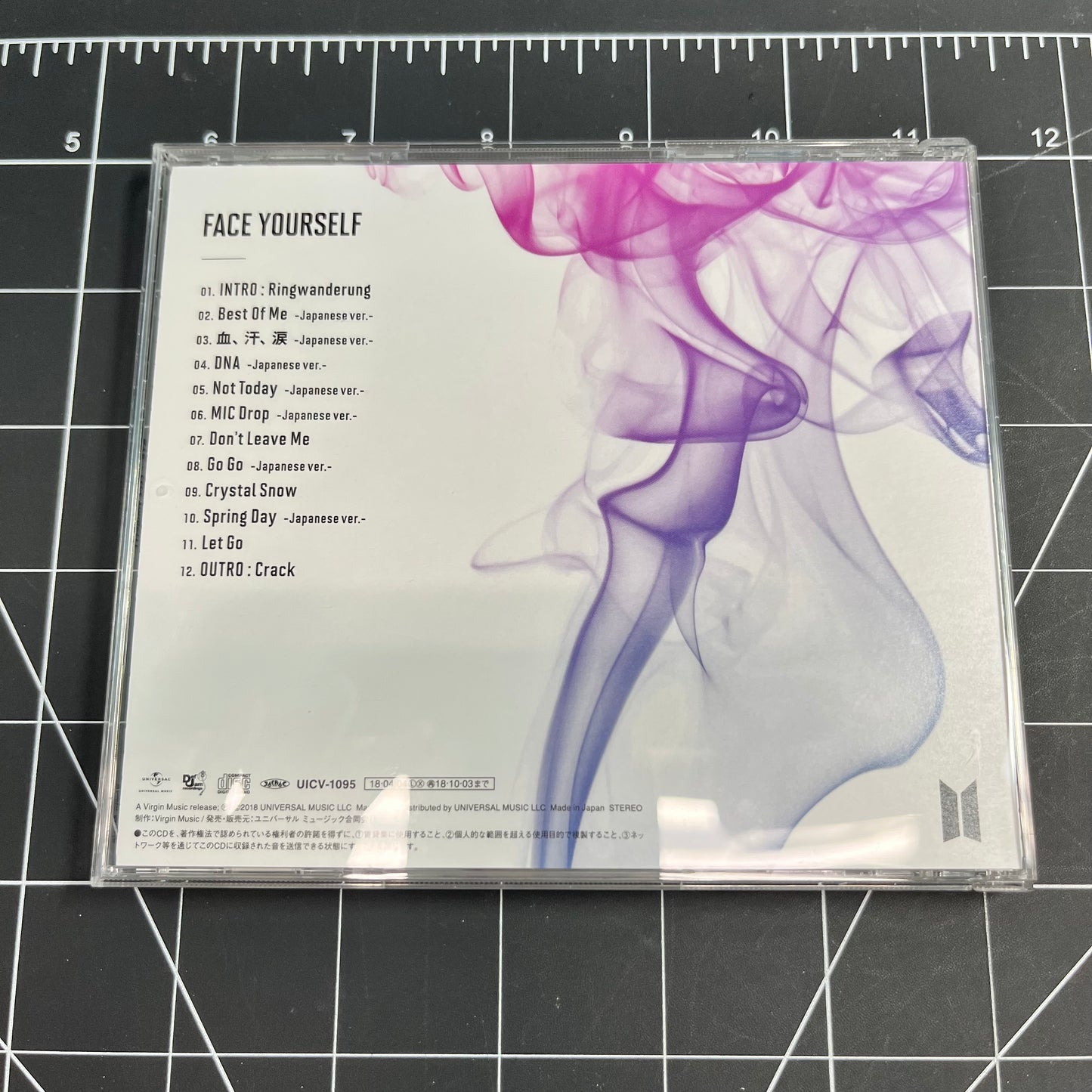 BTS Face Yourself Japan CD