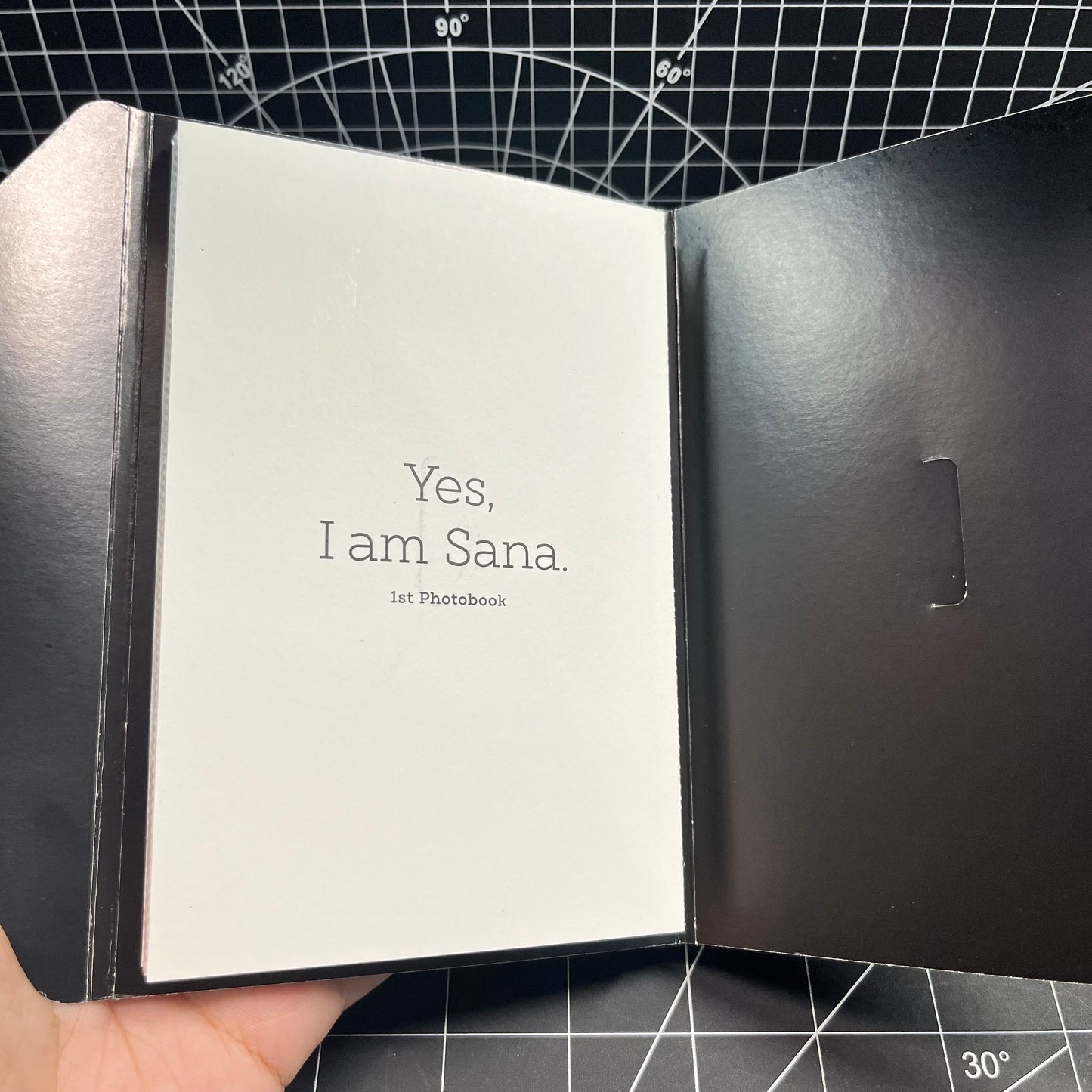 TWICE The 1st Photobook Yes, I am Sana. (Black Version)