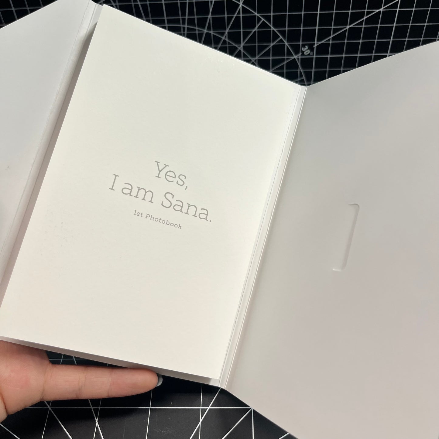 TWICE The 1st Photobook Yes, I am Sana. (White Version)