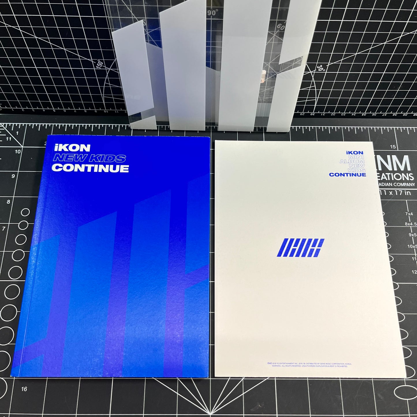 iKON The 1st Mini Album New Kids: Continue (Blue Ver.) - No Photocard