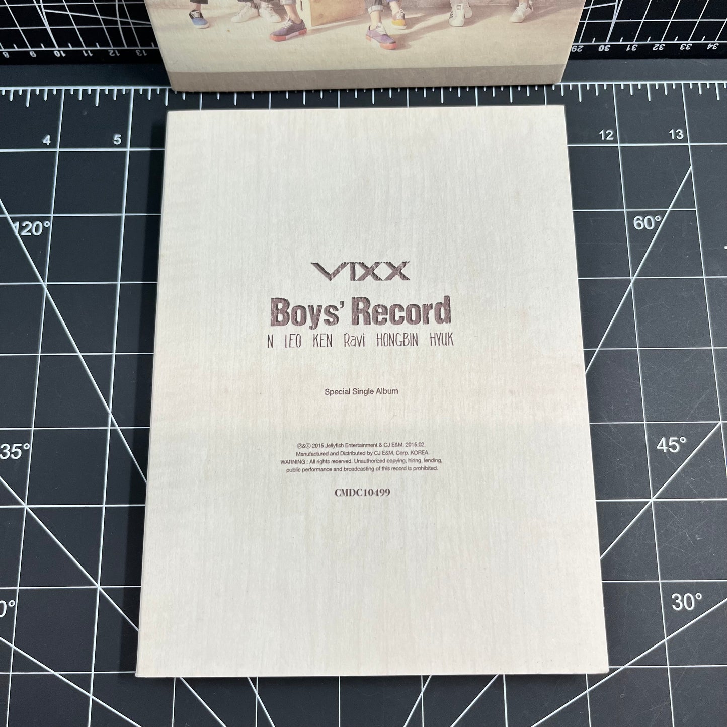 VIXX Boy's Record Special Single Album - No Photocard