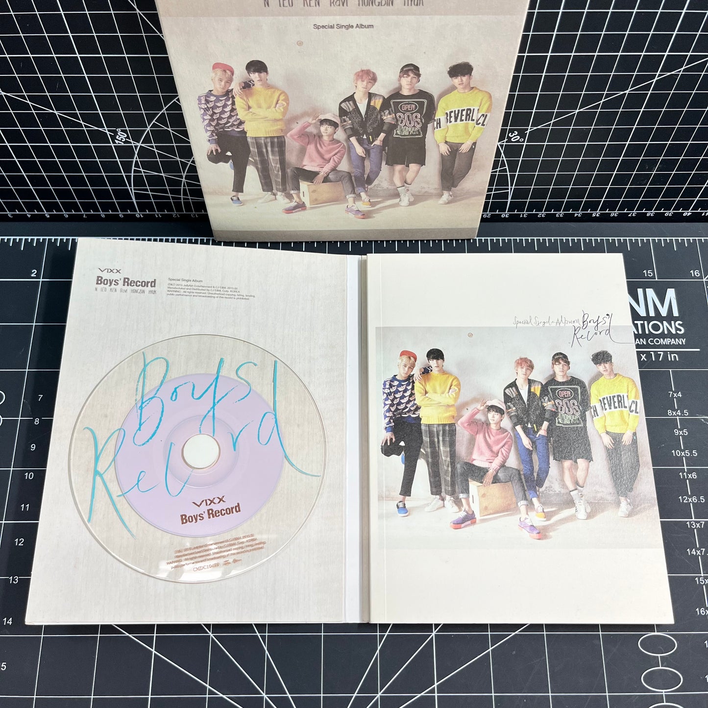 VIXX Boy's Record Special Single Album - No Photocard