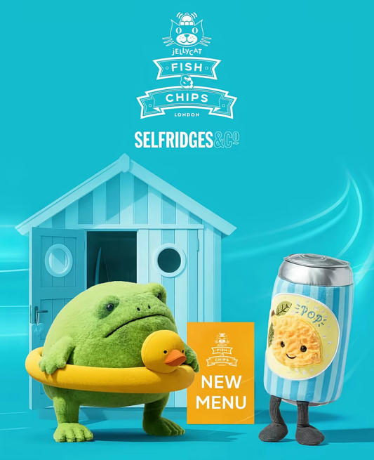 Jellycat Amusables London Selfridges Exclusive Jesse Lemonade