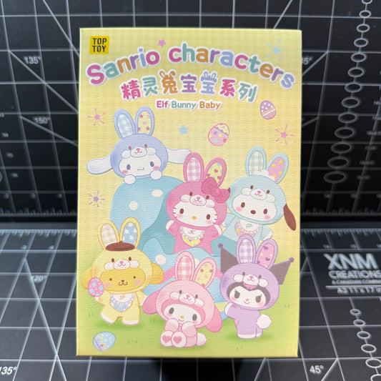 Sanrio Characters Elf Bunny Baby Keychain Pendant Blind Box