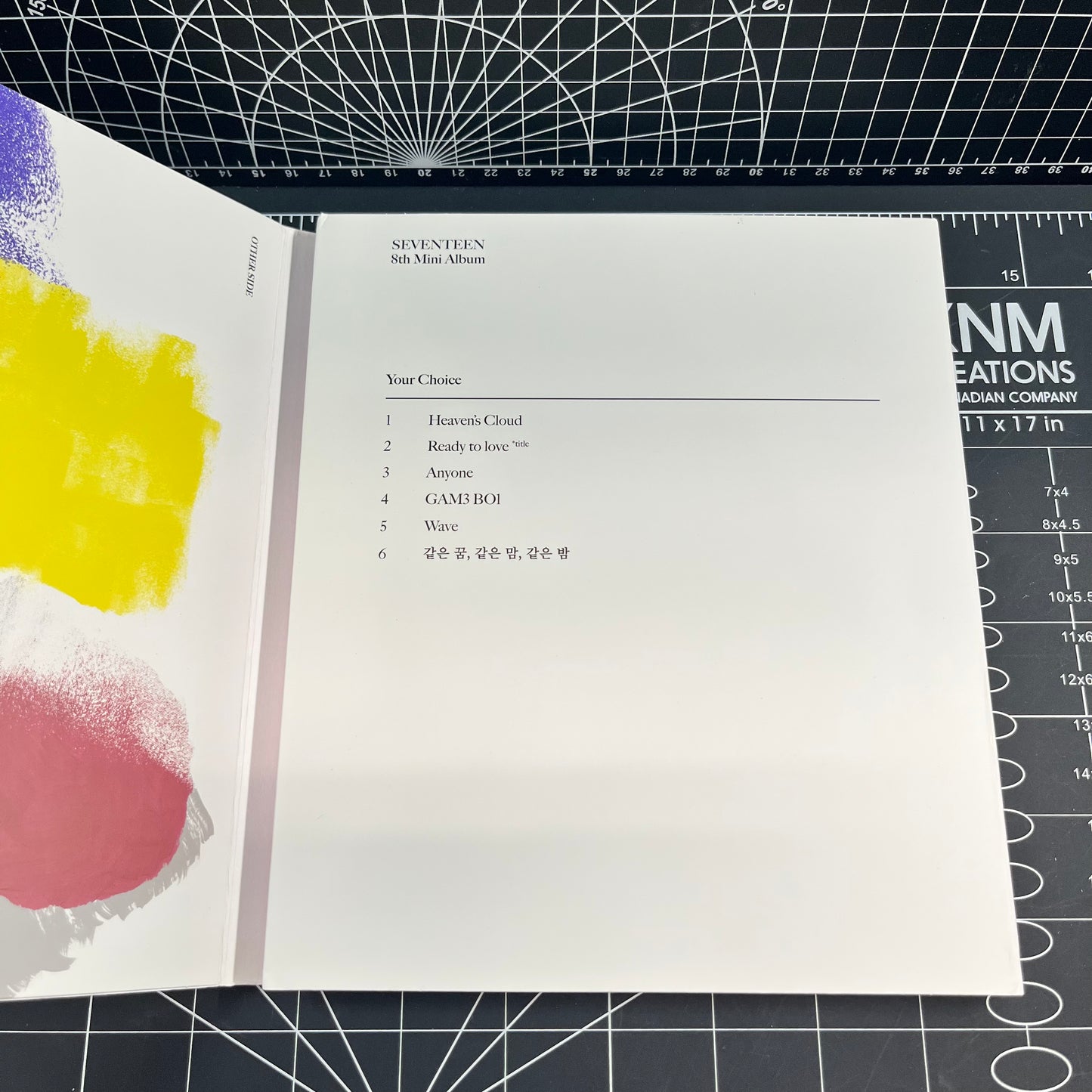 SEVENTEEN The 8th Mini Album Your Choice (Other Side Ver.) - No Inclusions