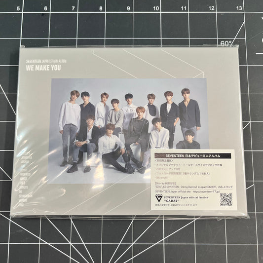 SEVENTEEN The 1st Japan Mini Album We Make You (First Press B Version)