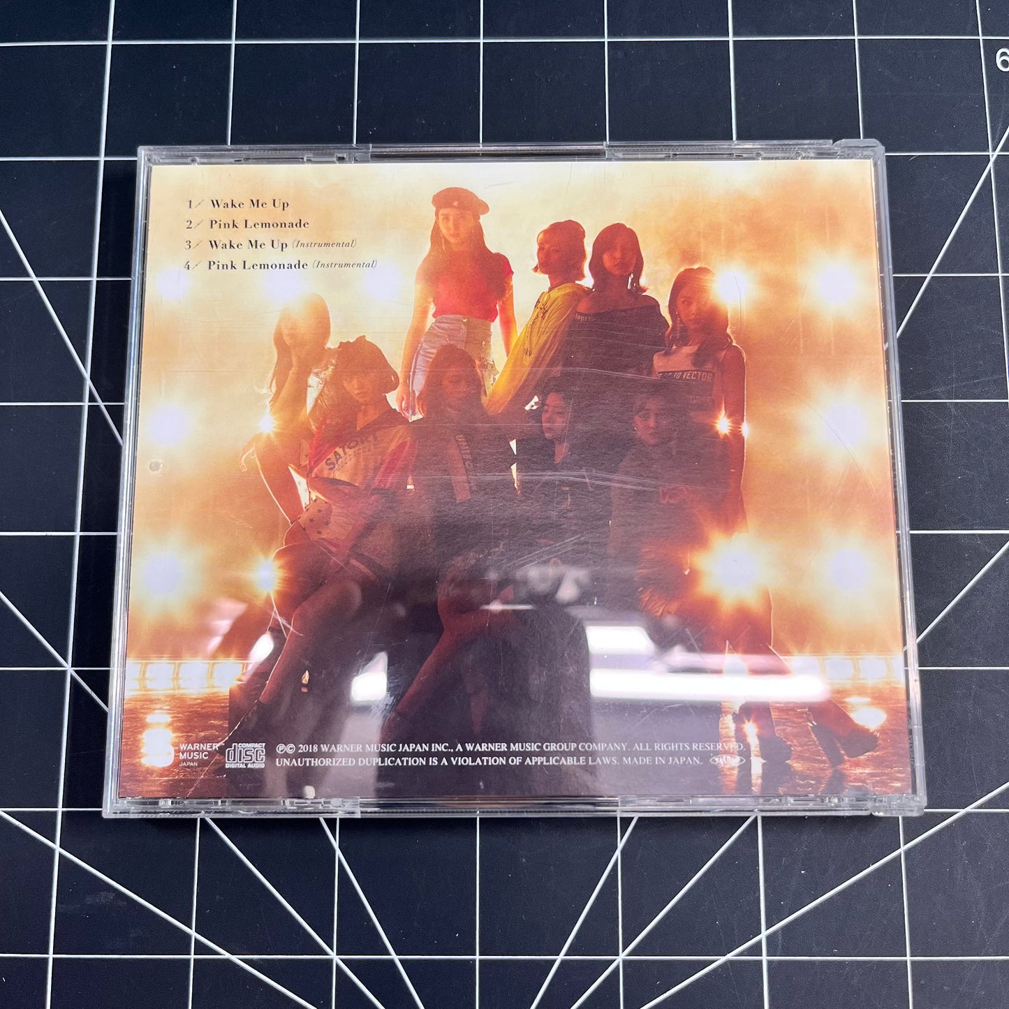 TWICE The 3rd Japan Single CD Album Wake Me Up - No Photocard