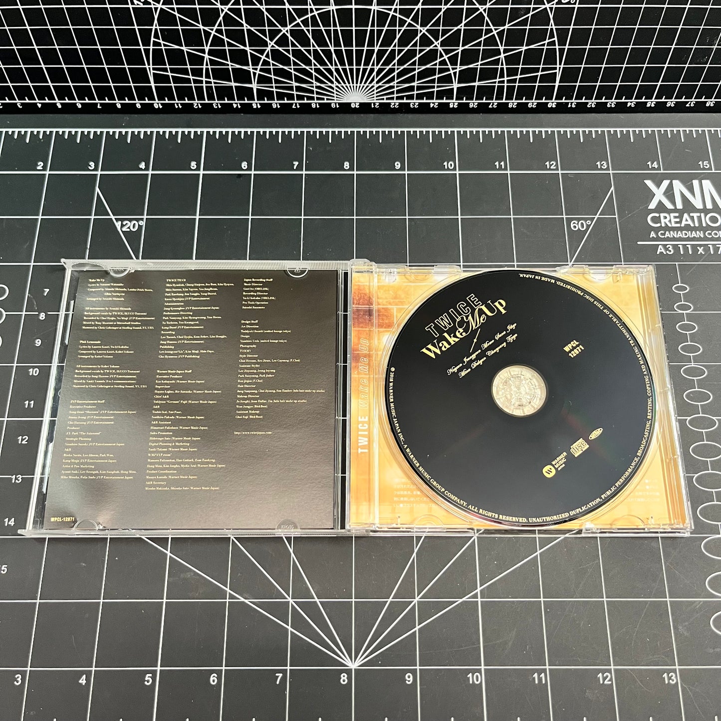 TWICE The 3rd Japan Single CD Album Wake Me Up - No Photocard