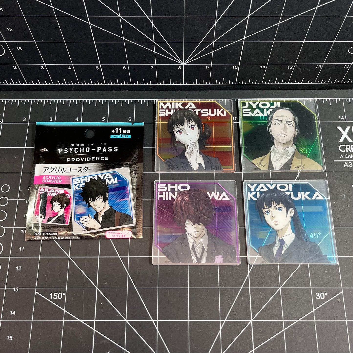PSYCHO-PASS Providence Acrylic Coaster Japan Merchandise