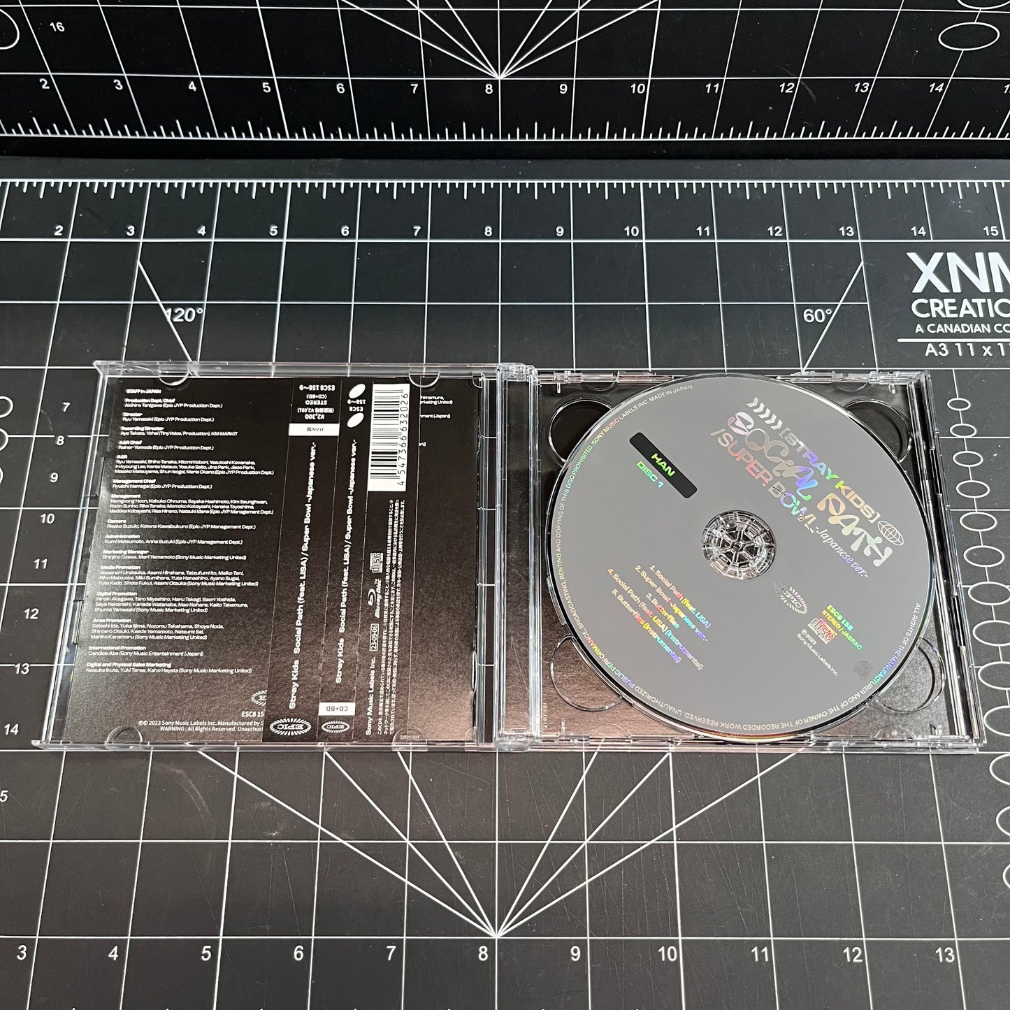 Stray Kids SOCIAL PATH/SUPER BOWL (Japanese Ver.) Han Jewel Case