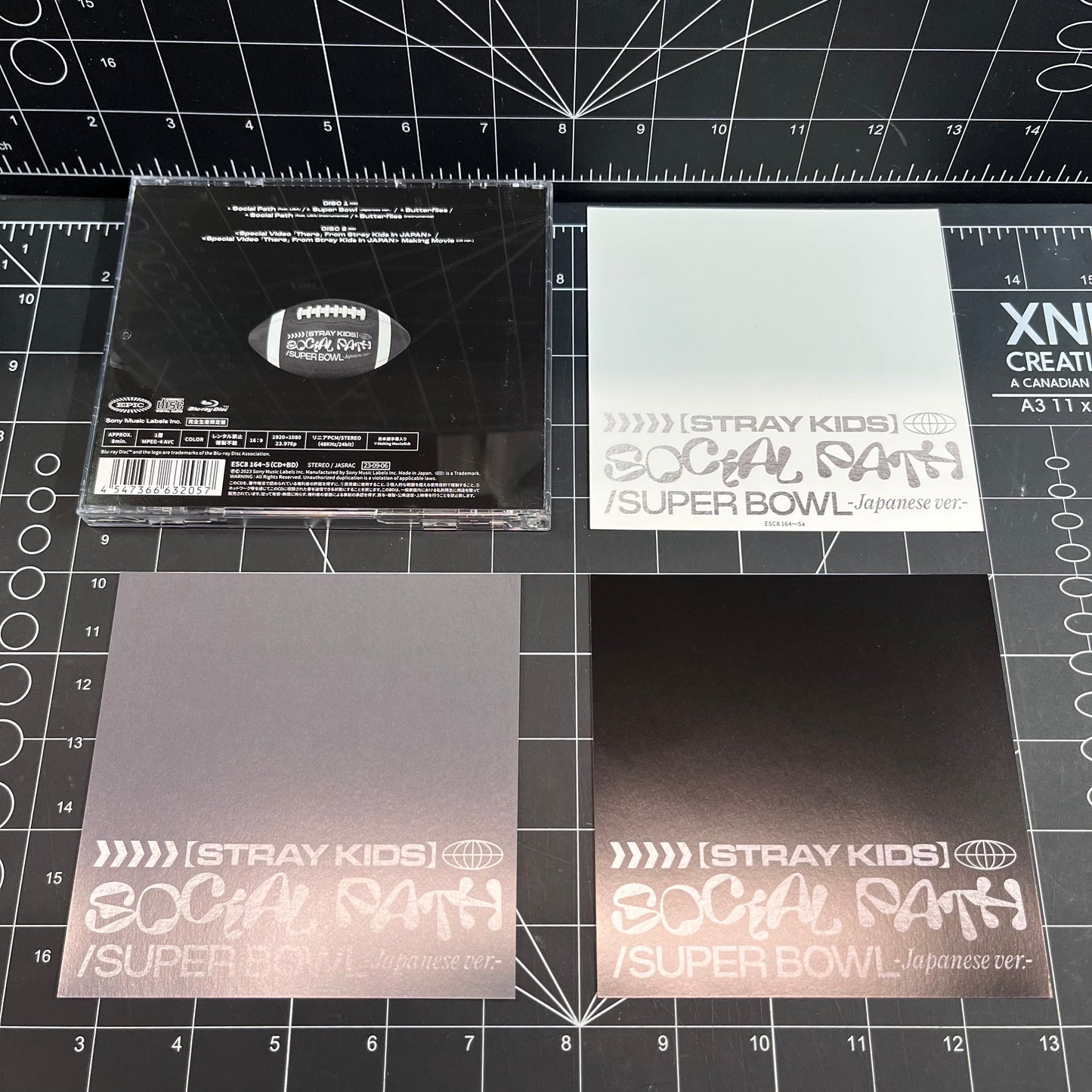 Stray Kids SOCIAL PATH/SUPER BOWL (Japanese Ver.) I.N Jewel Case