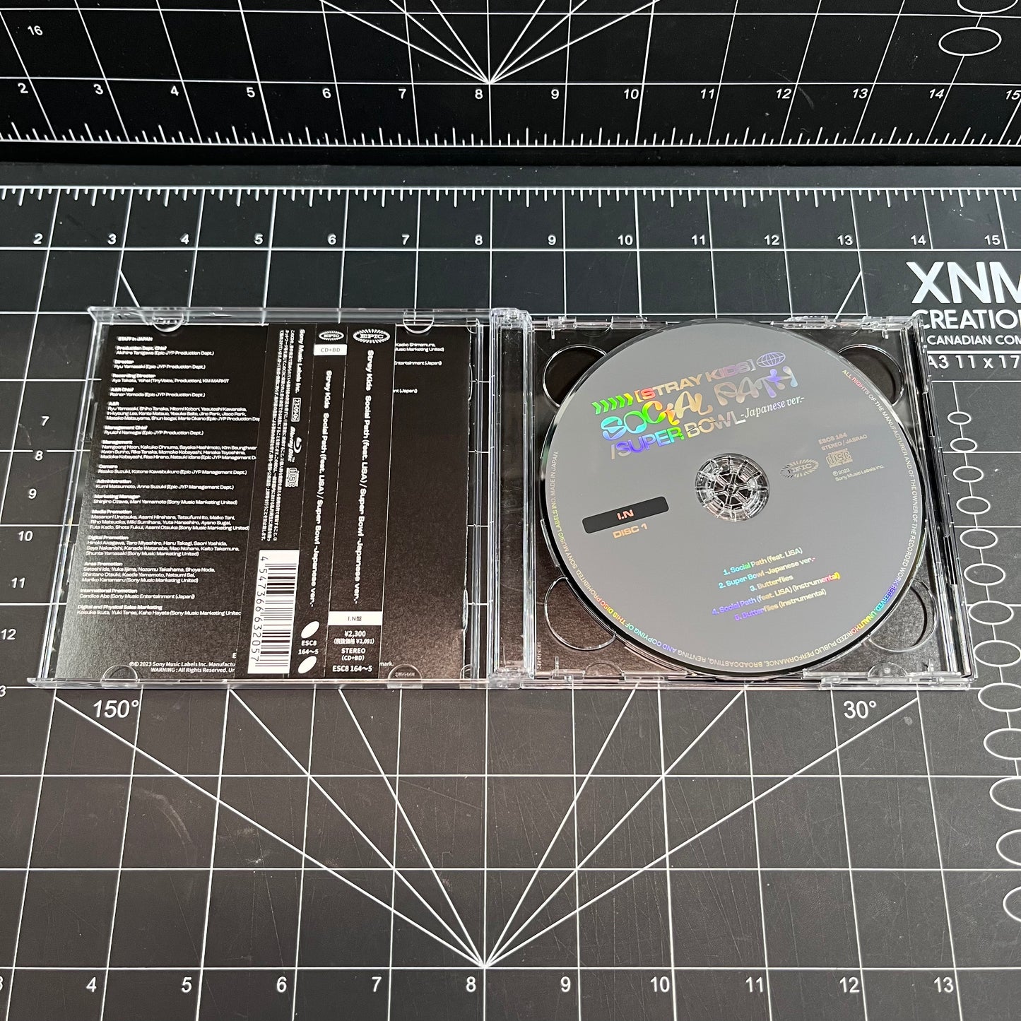 Stray Kids SOCIAL PATH/SUPER BOWL (Japanese Ver.) I.N Jewel Case