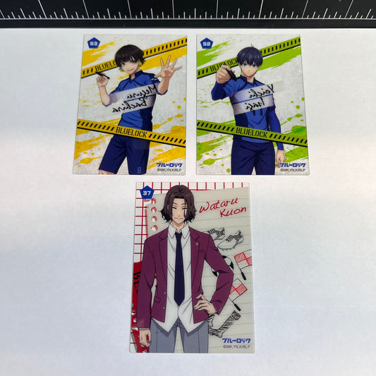 BLUE LOCK Clear Trading Cards