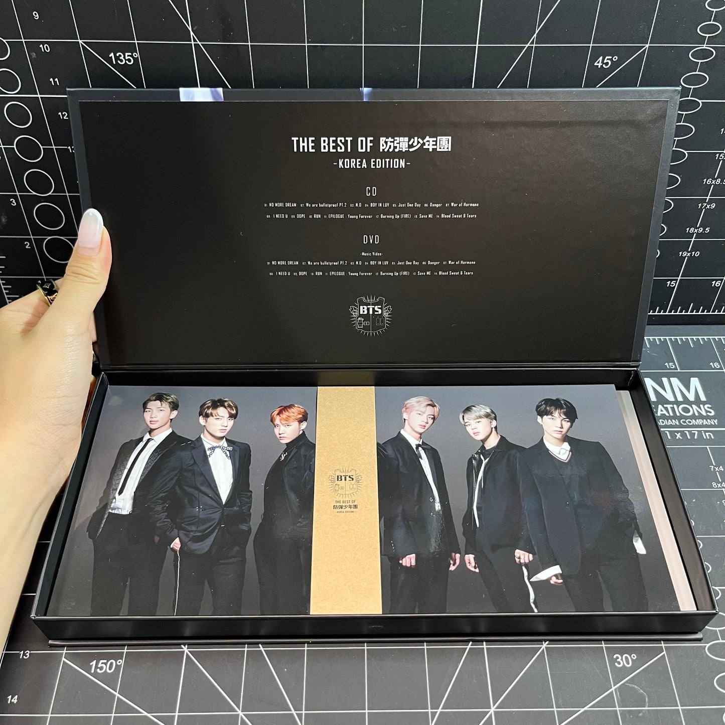 BTS The Best of BTS (Korea Edition) CD & DVD Limited Deluxe Version
