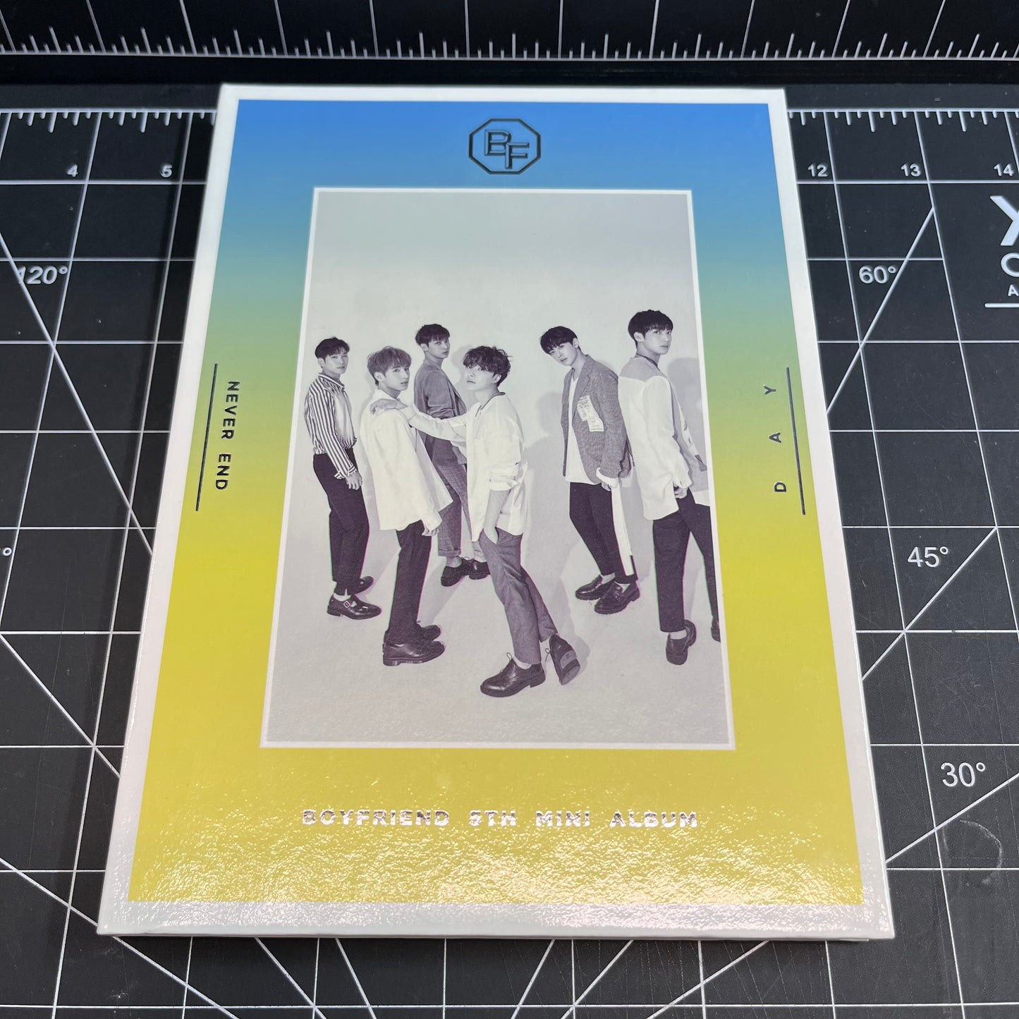 BOYFRIEND The 5th Mini Album NEVER END (Day Version) - No Photocard