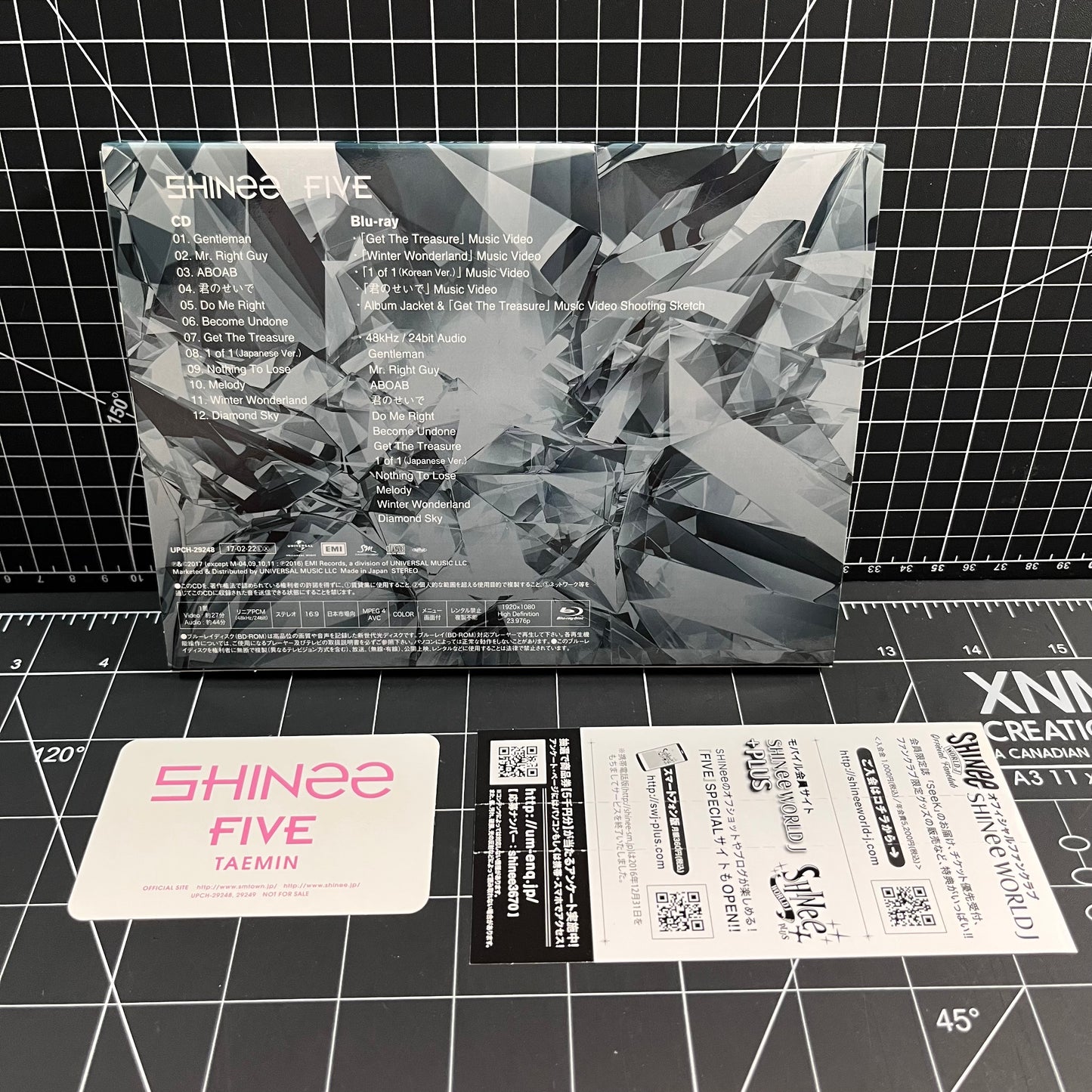 SHINee The 5th Japanese Album FIVE (Type B) - Taemin Photocard