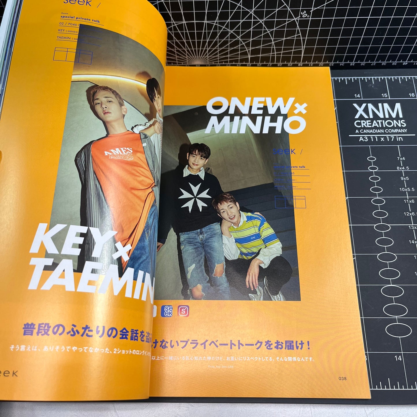 SHINee World J Official Fanclub Premium Magazine SEEK (Vol. 012)