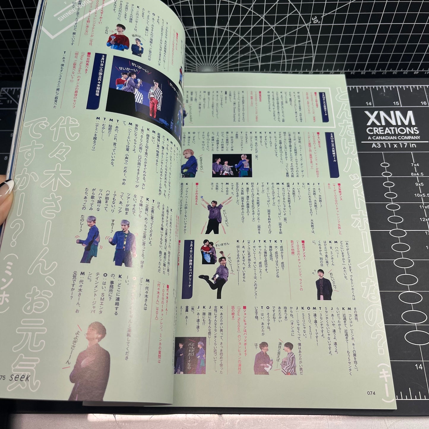 SHINee World J Official Fanclub Premium Magazine SEEK (Vol. 010)