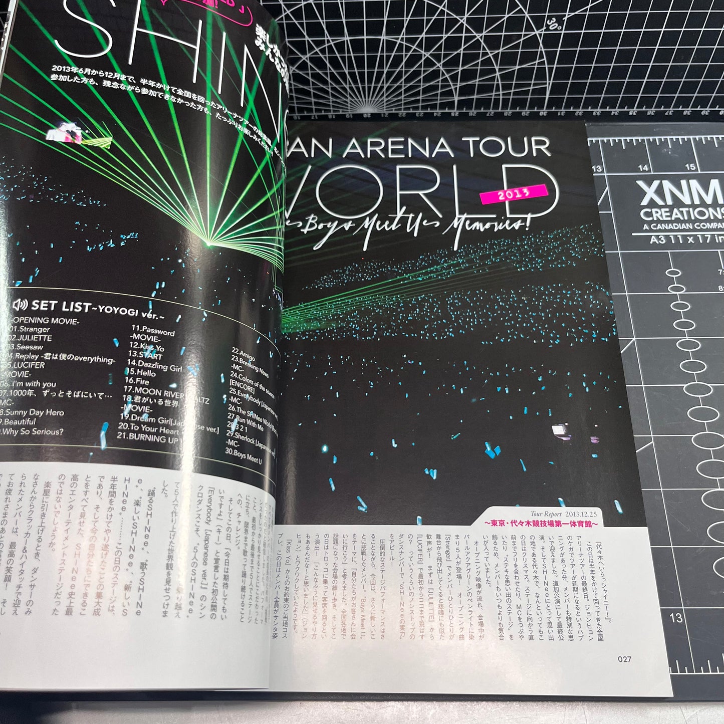 SHINee World J Official Fanclub Premium Magazine SEEK (Vol. 003)