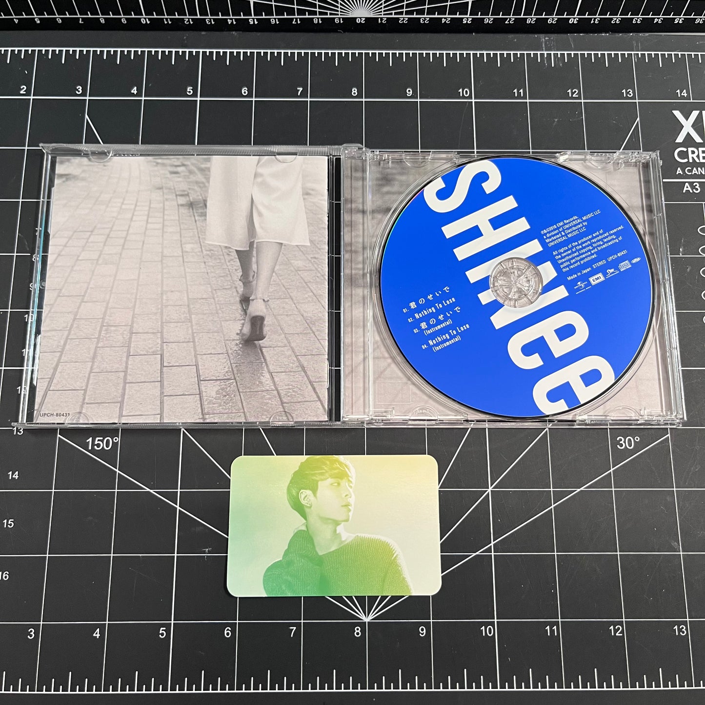 SHINee The 13th Japan Single CD Album Kimi no Sei de - Jonghyun Photocard