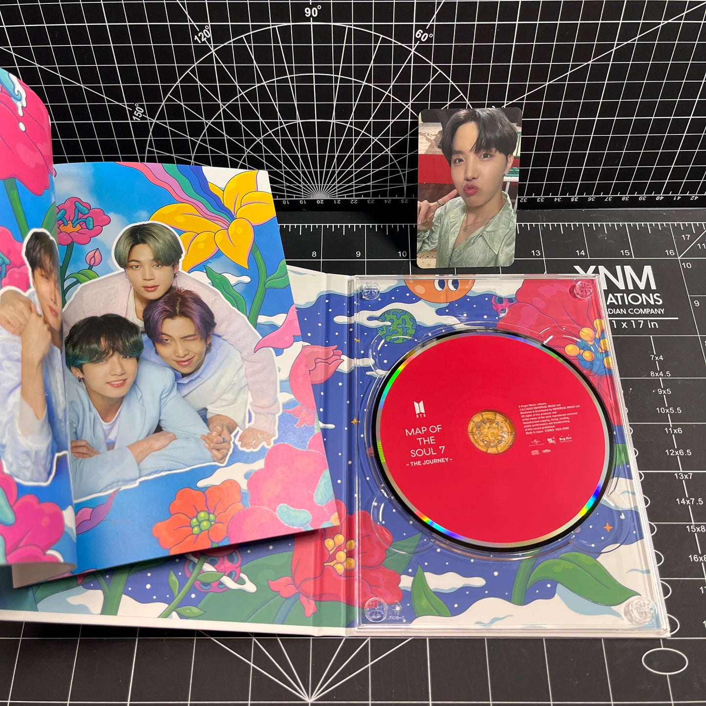 BTS Map Of The Soul 7 THE JOURNEY (Limited Japan Edition D) - J-Hope Photocard