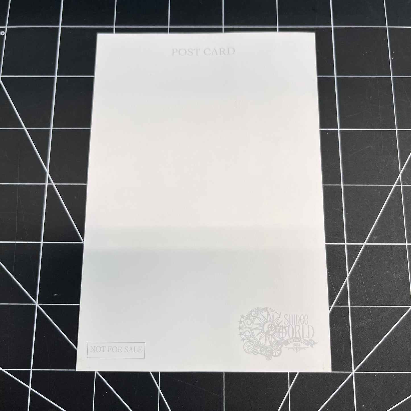 SHINee World J Official Fanclub Postcard (SHINee World I'm Your Boy) - Group