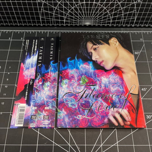Taemin The 2nd Mini Japanese Album Flame Of Love (Limited Edition)