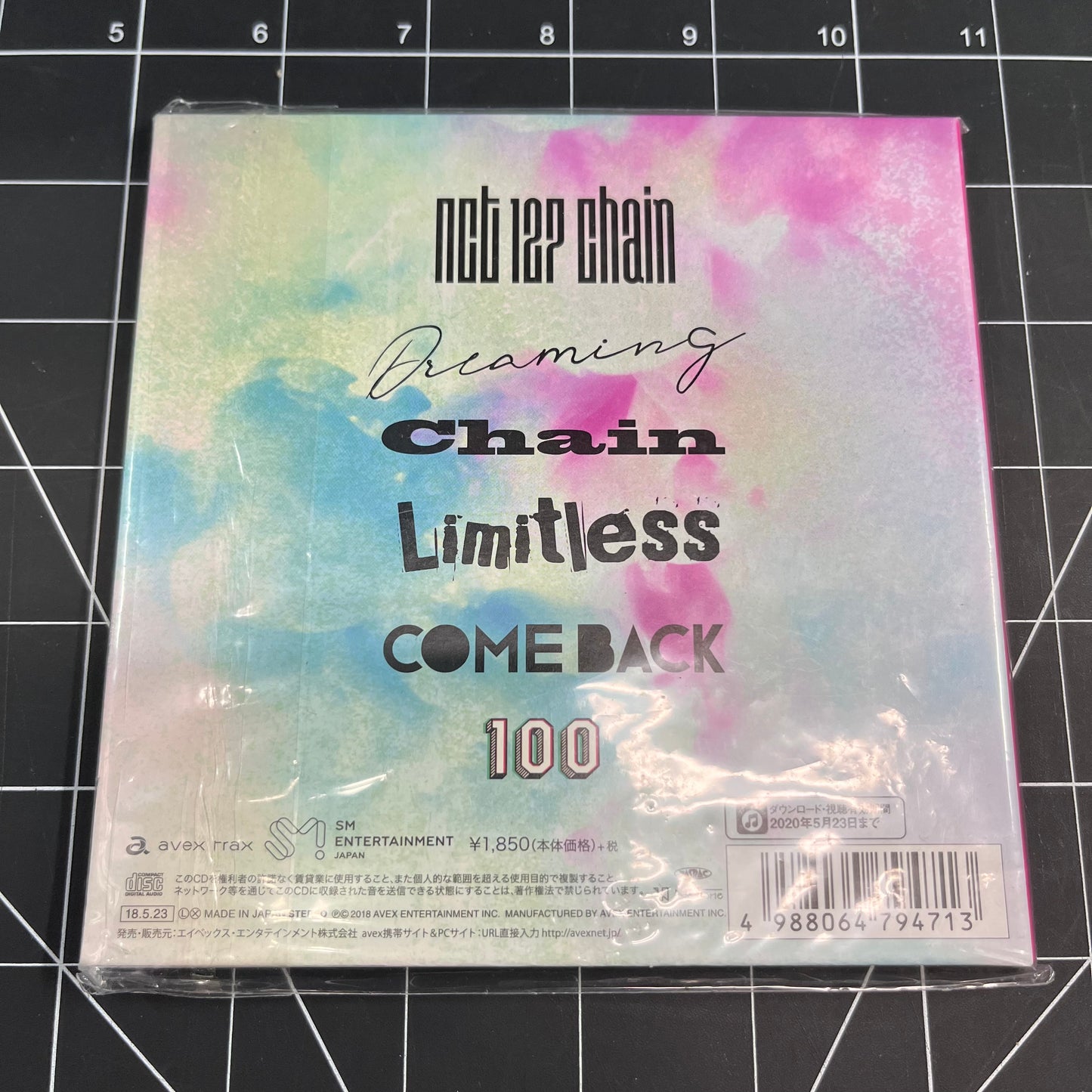 NCT 127 The 1st Mini Japan Debut Album Chain (Jaehyun Version) - No Photocard