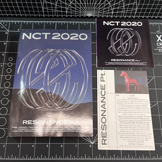 NCT 2020 Resonance Pt.1 Album (Past Ver.) - No Photocard