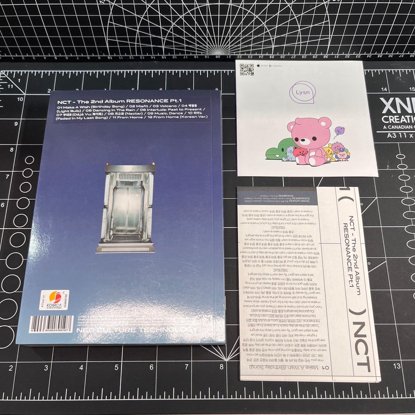 NCT 2020 Resonance Pt.1 Album (Past Ver.) - No Photocard