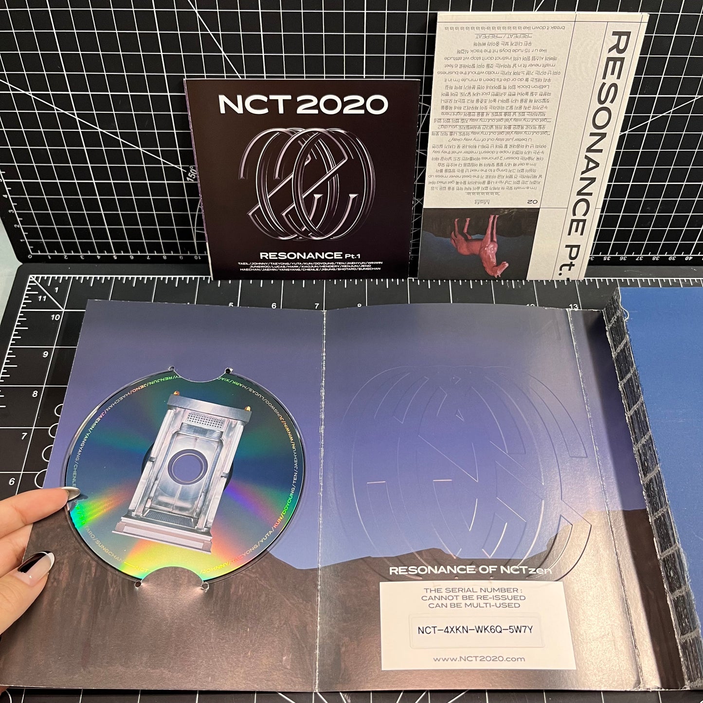 NCT 2020 Resonance Pt.1 Album (Past Ver.) - No Photocard