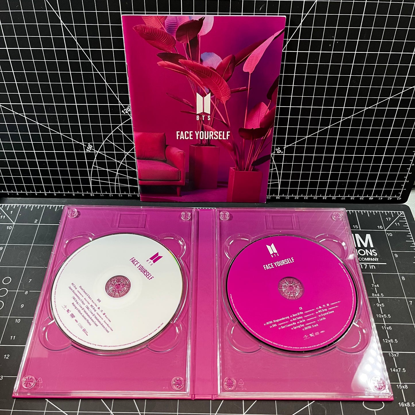 BTS Japan Album FACE YOURSELF First Limited Edition B