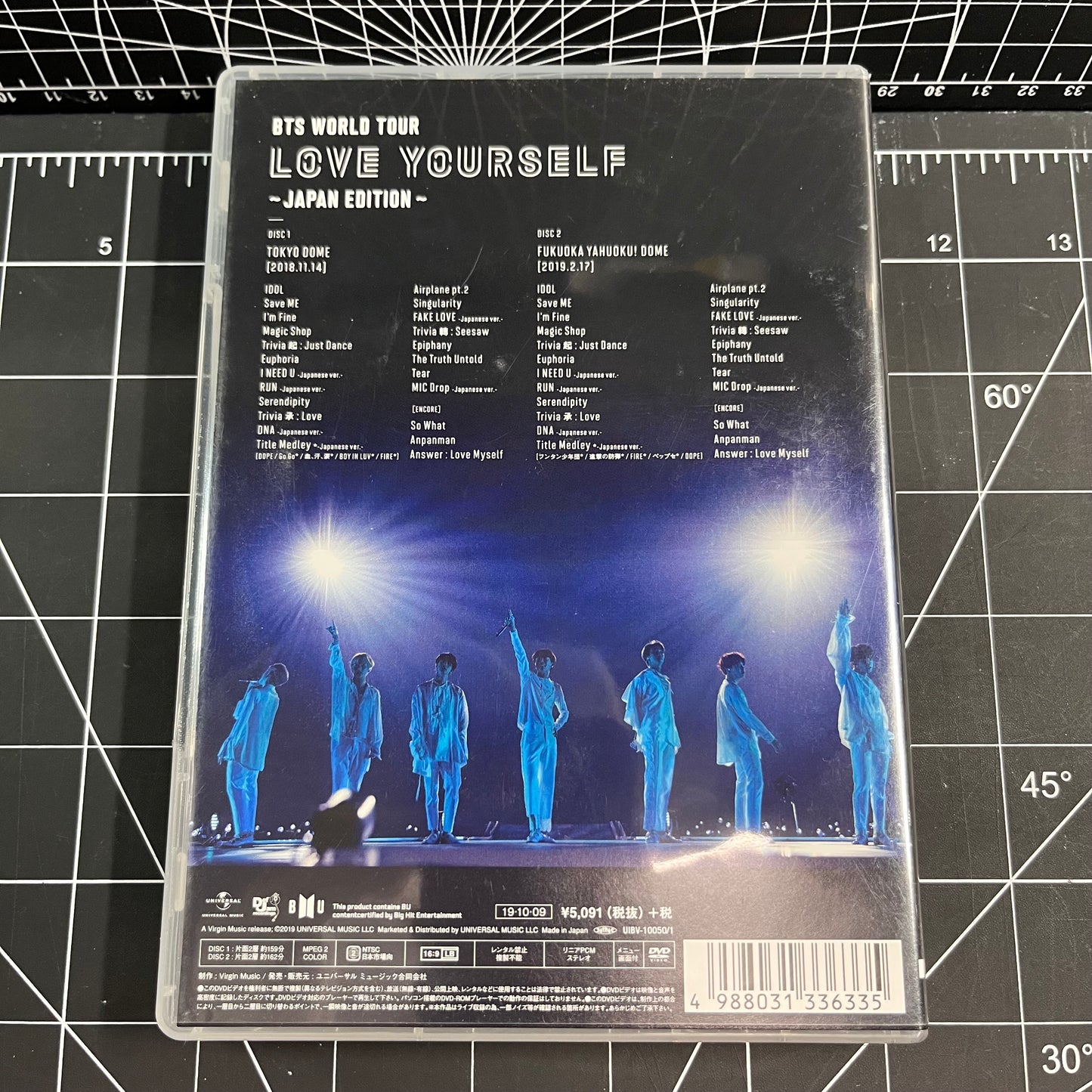 BTS World Tour Love Yourself ~Japan Edition~ Tokyo Dome & Fukuoka Yahuoku! Dome