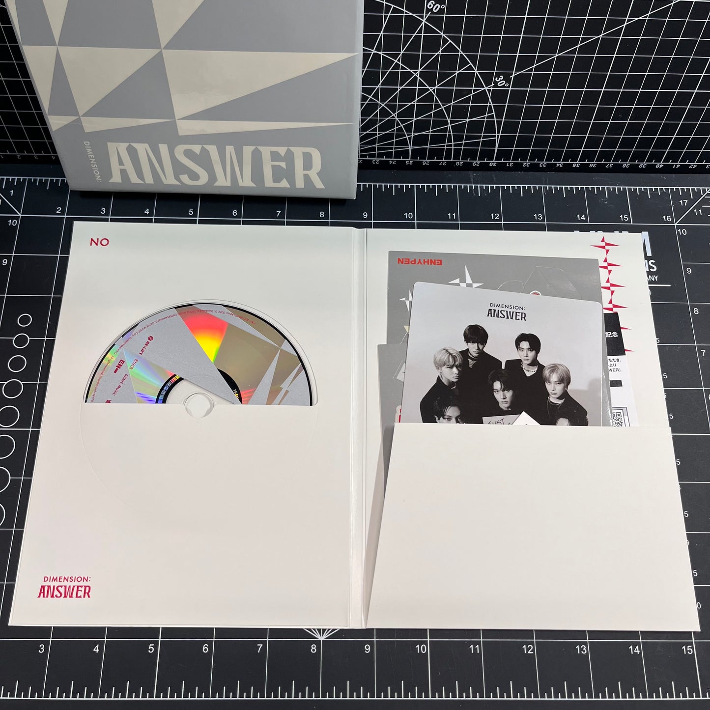 ENHYPEN The 1st Full Repackaged Album DIMENSION: ANSWER (Type 1) - No Photocard