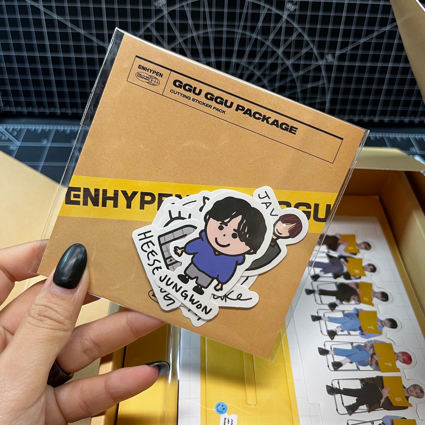 ENHYPEN GGU GGU Package Deco Package 2022 - Heesung Photocard